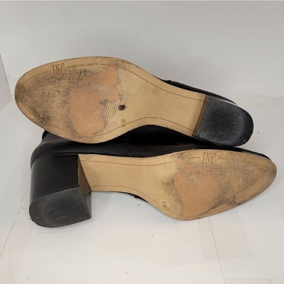 INC International Concepts Women's Fainn black Boots. - Picture 8 of 10